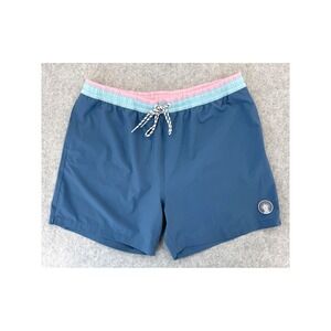 Chubbies Mens The Gravel Roads 5.5" Lined Classic Swim Beach Pool Trunks Blue XL
